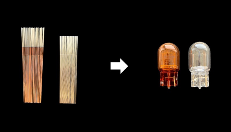 電球・蛍光灯用導入線
